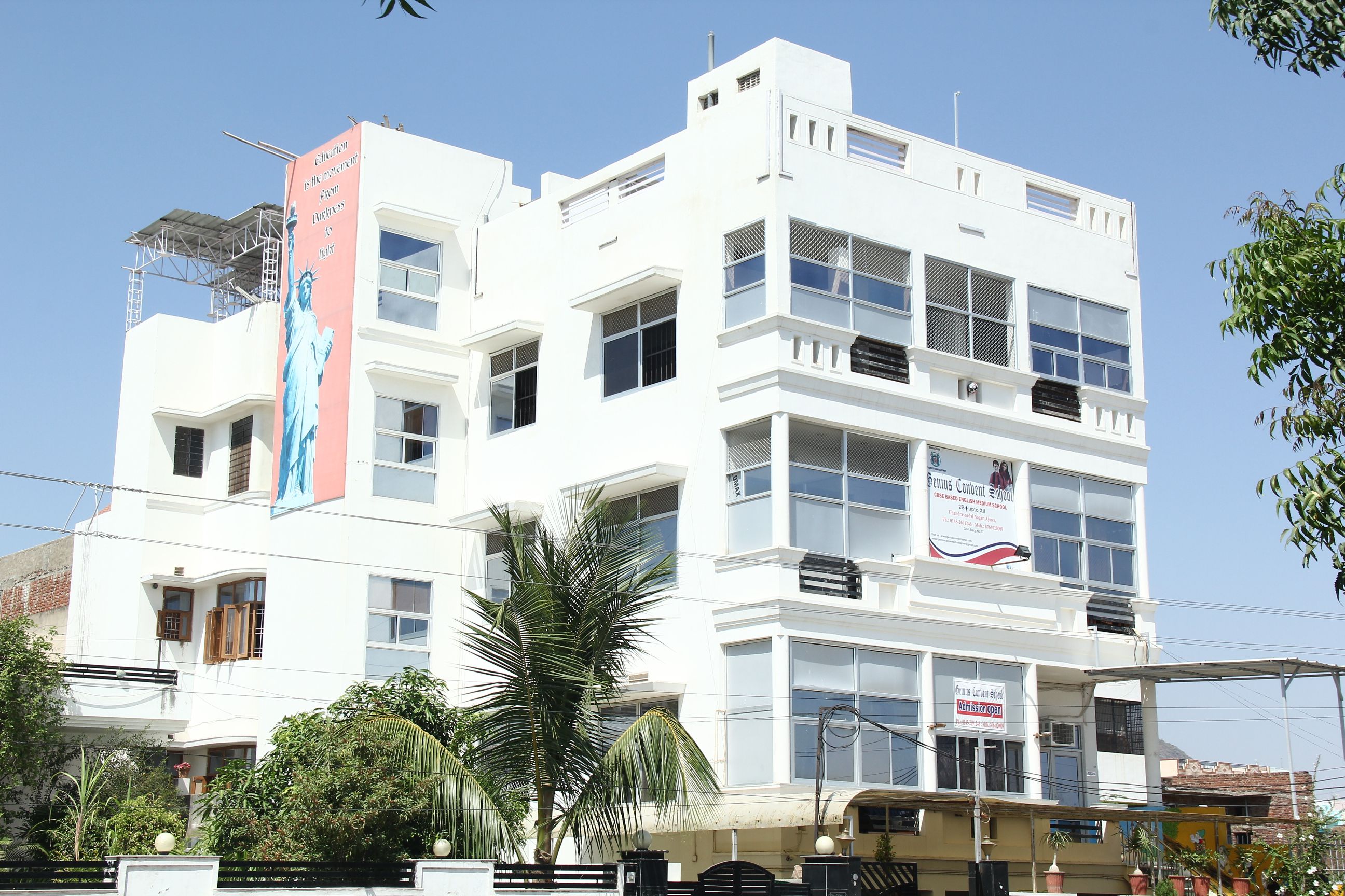 Student using computer